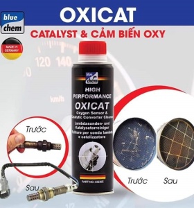 Vệ sinh bầu lọc khí xả và cảm biến oxy