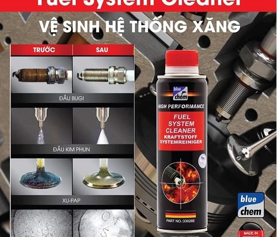Vệ sinh hệ thống xăng