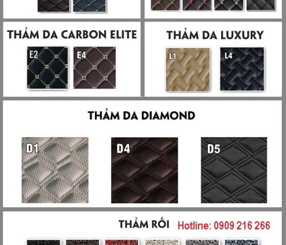 Thảm cao cấp 6D